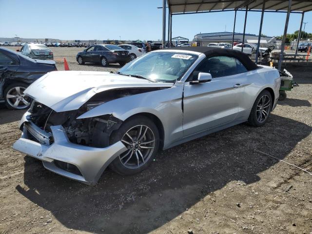 1FATP8UH4H5267296 - 2017 FORD MUSTANG SILVER photo 1