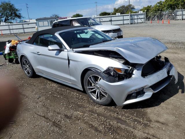 1FATP8UH4H5267296 - 2017 FORD MUSTANG SILVER photo 4