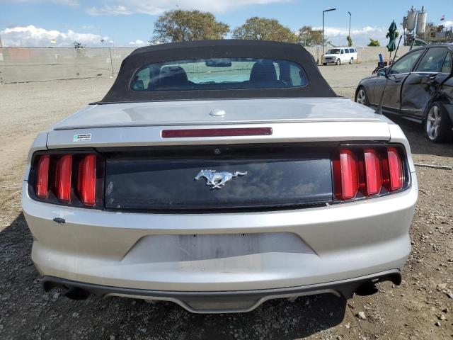 1FATP8UH4H5267296 - 2017 FORD MUSTANG SILVER photo 6