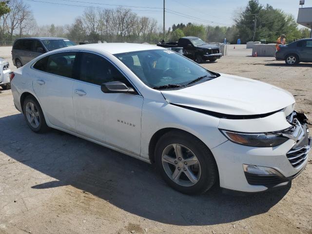 1G1ZB5ST7KF220489 - 2019 CHEVROLET MALIBU LS WHITE photo 4