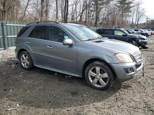 4JGBB8GB7AA562980 - 2010 MERCEDES-BENZ ML 350 4MATIC GRAY photo 4