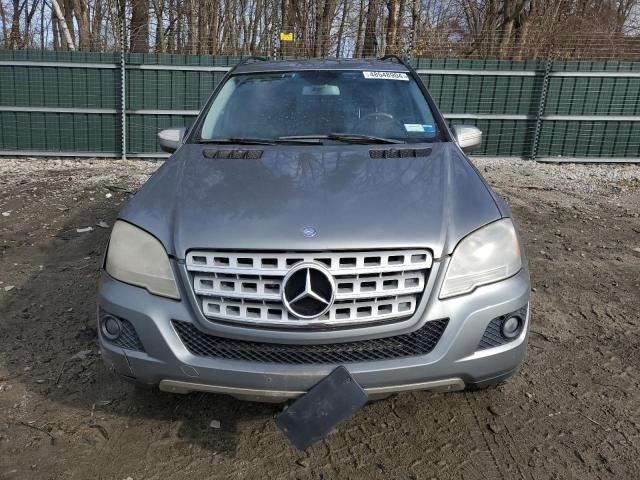 4JGBB8GB7AA562980 - 2010 MERCEDES-BENZ ML 350 4MATIC GRAY photo 5