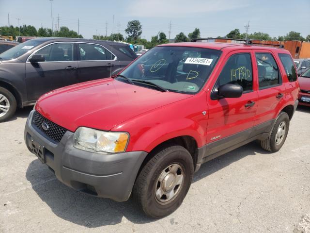 1FMYU01132KA95039 - 2002 FORD ESCAPE XLS RED photo 2