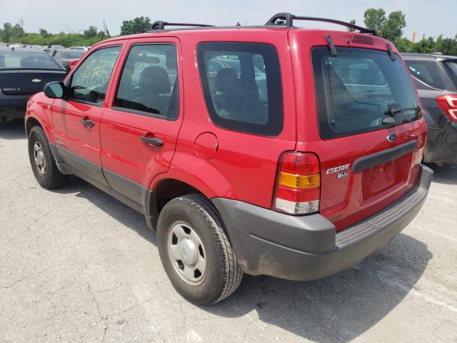 1FMYU01132KA95039 - 2002 FORD ESCAPE XLS RED photo 3