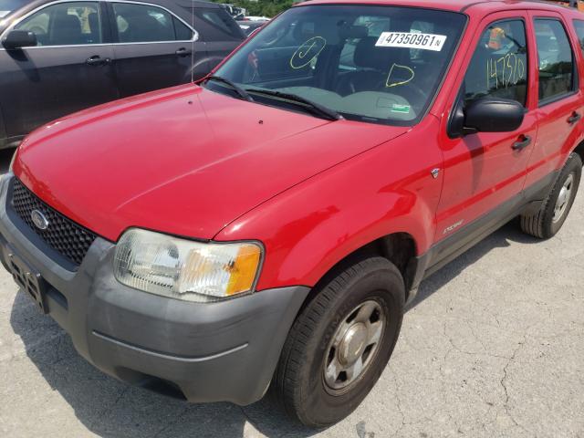 1FMYU01132KA95039 - 2002 FORD ESCAPE XLS RED photo 9