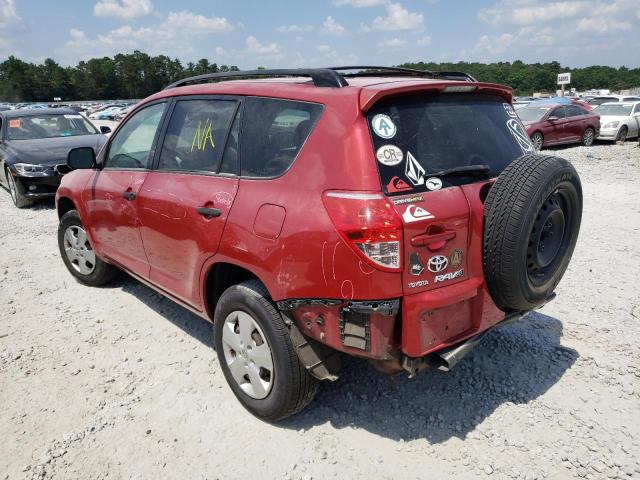 JTMZD33V565014749 - 2006 TOYOTA RAV4 RED photo 3