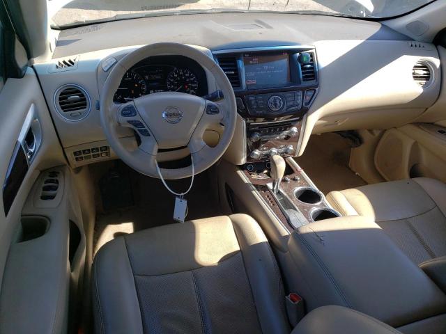 5N1AR2MN3FC635664 - 2015 NISSAN PATHFINDER S WHITE photo 8