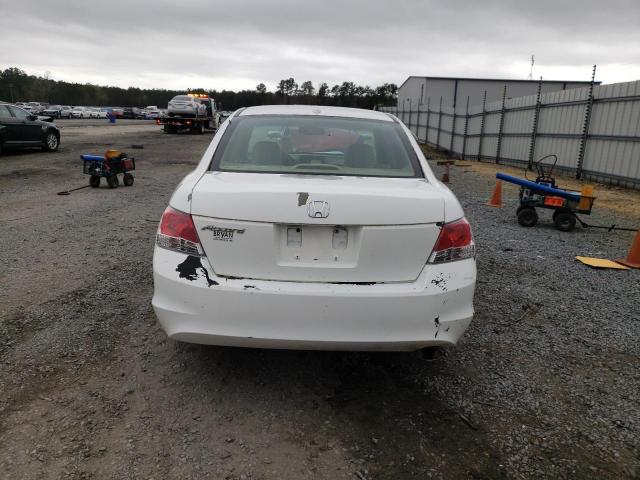 1HGCP2F89AA020097 - 2010 HONDA ACCORD EXL WHITE photo 6