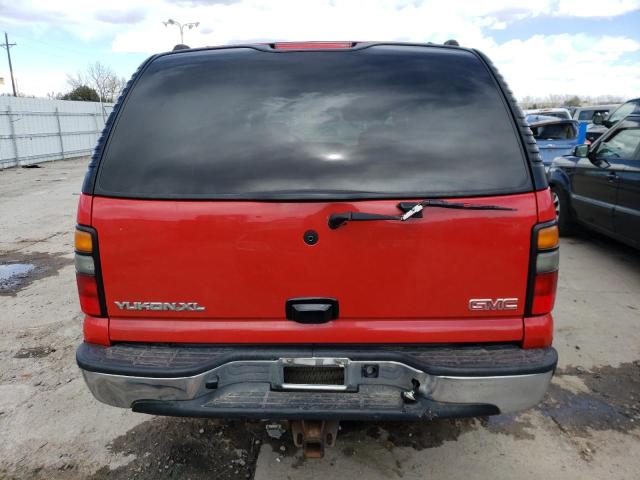 1GKFK16Z15R169953 - 2005 GMC YUKON XL K1500 RED photo 6