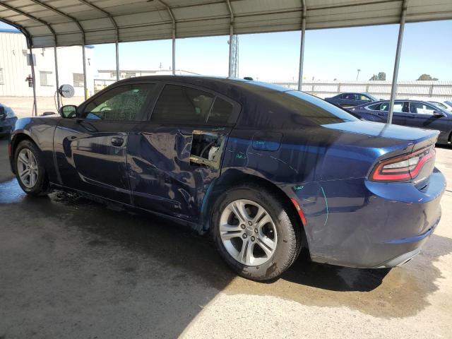 2C3CDXBG7FH770726 - 2015 DODGE CHARGER SE BLUE photo 2