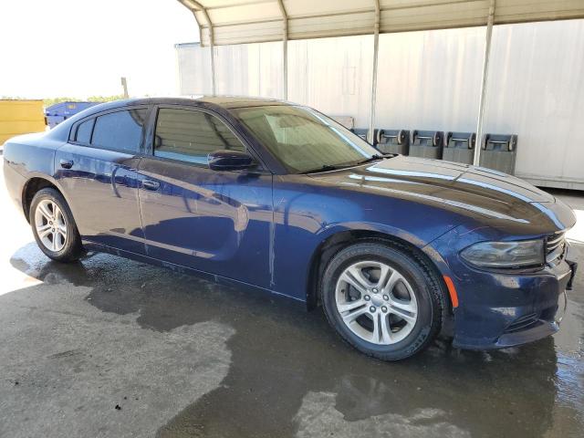 2C3CDXBG7FH770726 - 2015 DODGE CHARGER SE BLUE photo 4