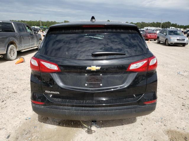 2GNAXHEV0M6107525 - 2021 CHEVROLET EQUINOX LS BLACK photo 6