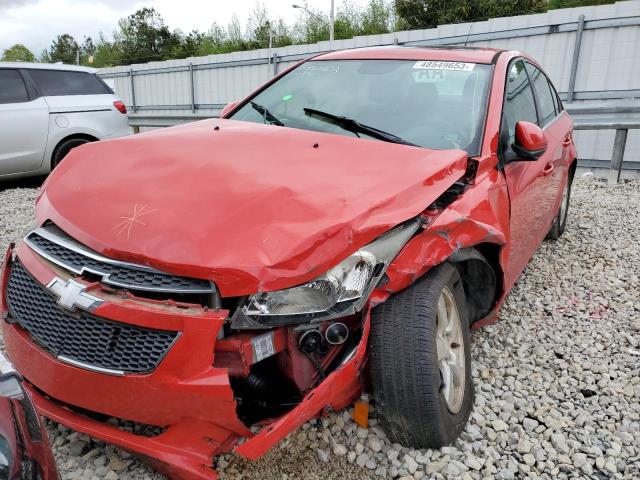 1G1PC5SB6E7154236 - 2014 CHEVROLET CRUZE LT RED photo 5