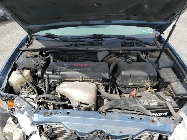 4T1BE30K04U877546 - 2004 TOYOTA CAMRY LE BLUE photo 11