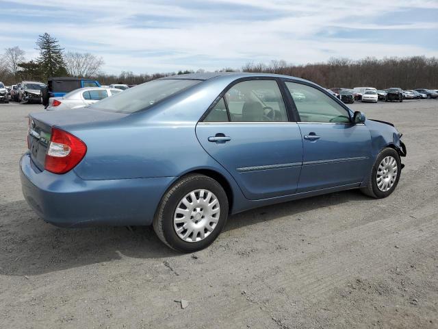 4T1BE30K04U877546 - 2004 TOYOTA CAMRY LE BLUE photo 3