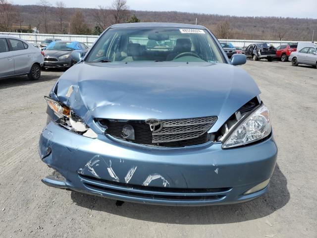 4T1BE30K04U877546 - 2004 TOYOTA CAMRY LE BLUE photo 5