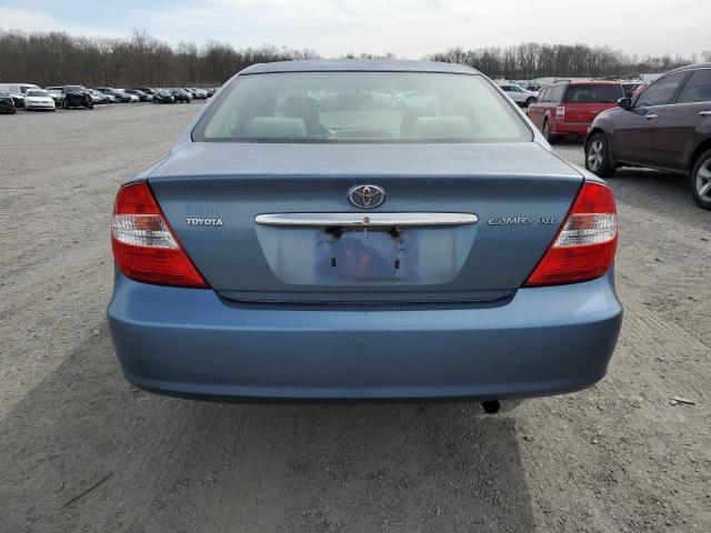 4T1BE30K04U877546 - 2004 TOYOTA CAMRY LE BLUE photo 6