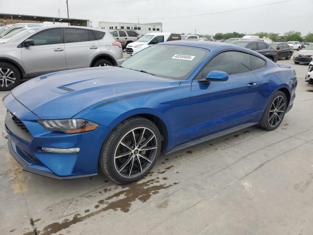 1FA6P8TH7J5103612 - 2018 FORD MUSTANG BLUE photo 1