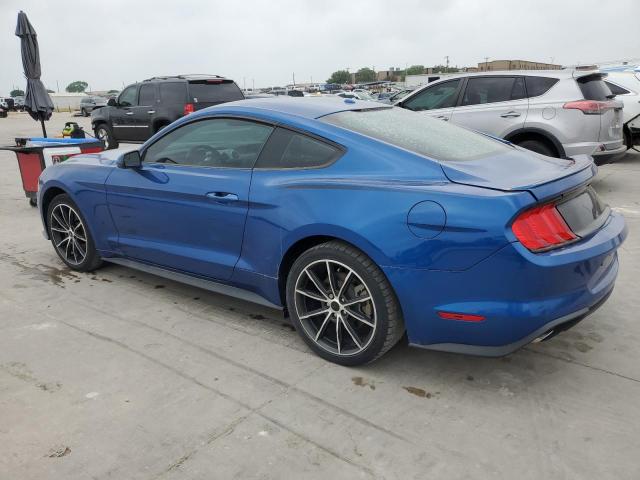 1FA6P8TH7J5103612 - 2018 FORD MUSTANG BLUE photo 2