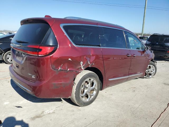 2C4RC3GGXMR549011 - 2021 CHRYSLER PACIFICA LIMITED RED photo 3