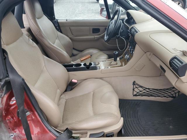 WBACN33451LK45792 - 2001 BMW Z3 2.5 RED photo 10