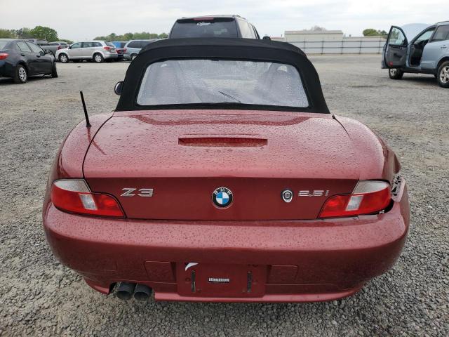 WBACN33451LK45792 - 2001 BMW Z3 2.5 RED photo 6