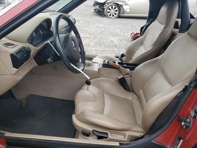 WBACN33451LK45792 - 2001 BMW Z3 2.5 RED photo 7