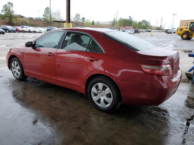 4T1BK46K17U047166 - 2007 TOYOTA CAMRY LE RED photo 2