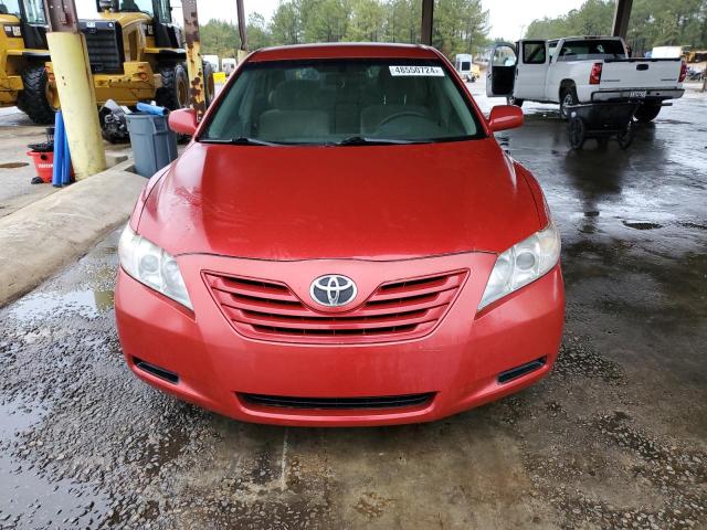 4T1BK46K17U047166 - 2007 TOYOTA CAMRY LE RED photo 5