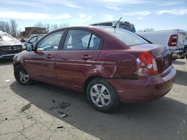 KMHCN4AC5AU489712 - 2010 HYUNDAI ACCENT GLS BURGUNDY photo 2