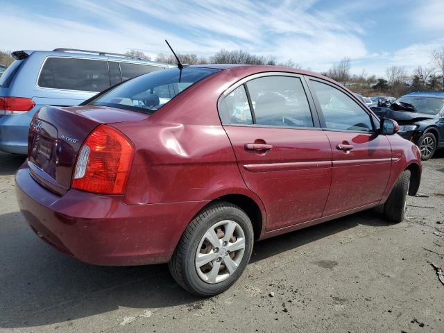 KMHCN4AC5AU489712 - 2010 HYUNDAI ACCENT GLS BURGUNDY photo 3