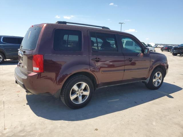 5FNYF48459B010571 - 2009 HONDA PILOT EX BURGUNDY photo 3