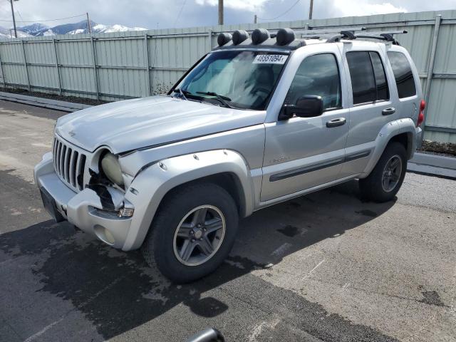 1J4GL38K34W103388 - 2004 JEEP LIBERTY RENEGADE SILVER photo 1