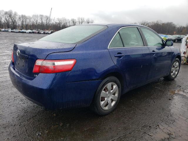 4T1BE46K37U096487 - 2007 TOYOTA CAMRY CE BLUE photo 3