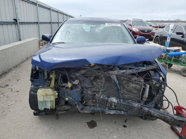 4T1BE46K79U381566 - 2009 TOYOTA CAMRY BASE BLUE photo 5