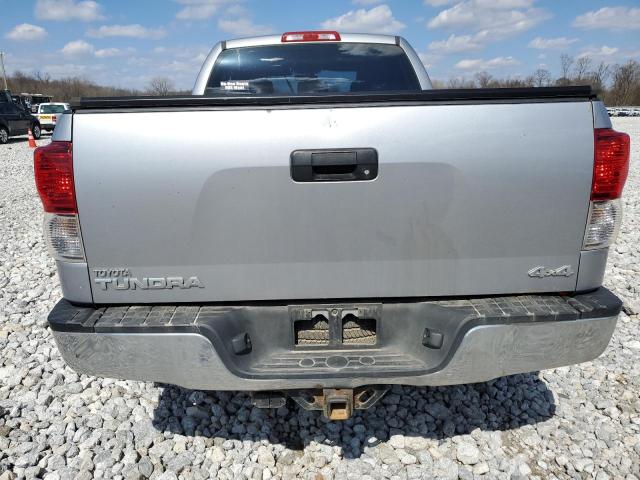 5TFUY5F19CX235127 - 2012 TOYOTA TUNDRA DOUBLE CAB SR5 SILVER photo 6