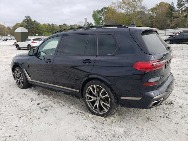 5UXCX6C06M9E24390 - 2021 BMW X7 M50I BLUE photo 2