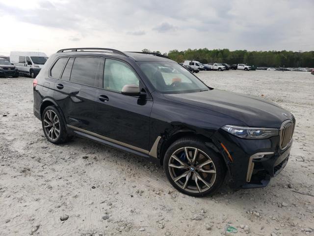 5UXCX6C06M9E24390 - 2021 BMW X7 M50I BLUE photo 4