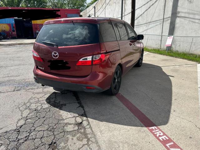 JM1CW2BL0C0117046 - 2012 MAZDA 5 RED photo 4