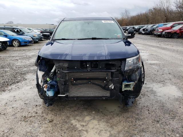 1FM5K8AR0KGA78845 - 2019 FORD EXPLORER POLICE INTERCEPTOR Mavi foto 5