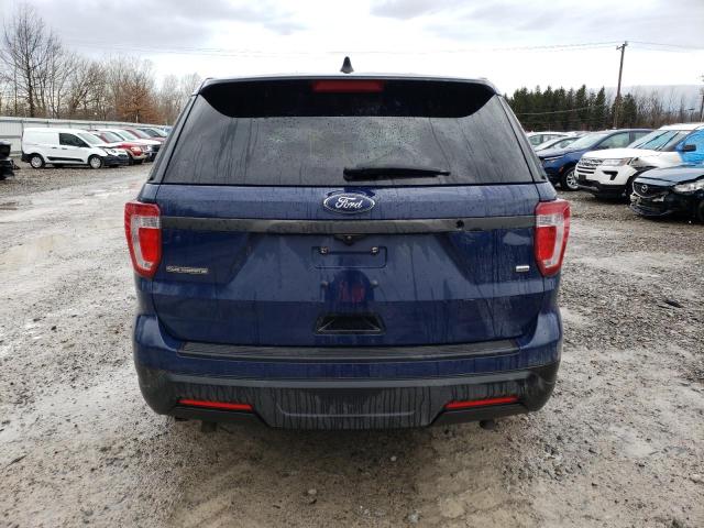 1FM5K8AR0KGA78845 - 2019 FORD EXPLORER POLICE INTERCEPTOR Mavi foto 6