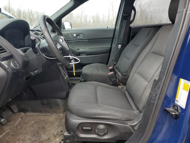 1FM5K8AR0KGA78845 - 2019 FORD EXPLORER POLICE INTERCEPTOR Mavi foto 7