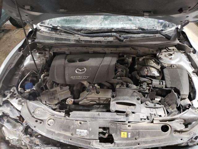 JM1GJ1U50G1418327 - 2016 MAZDA 6 SPORT SILVER photo 11