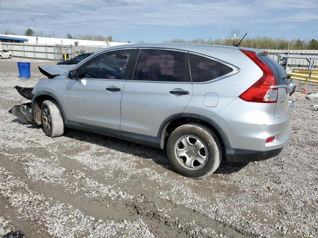 3CZRM3H37FG710278 - 2015 HONDA CR-V LX SILVER photo 2