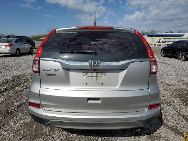 3CZRM3H37FG710278 - 2015 HONDA CR-V LX SILVER photo 6