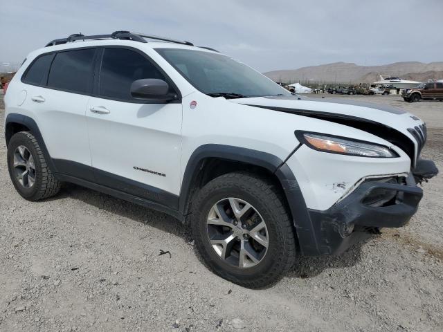 1C4PJMBS1EW156232 - 2014 JEEP CHEROKEE TRAILHAWK 白色 照片 4