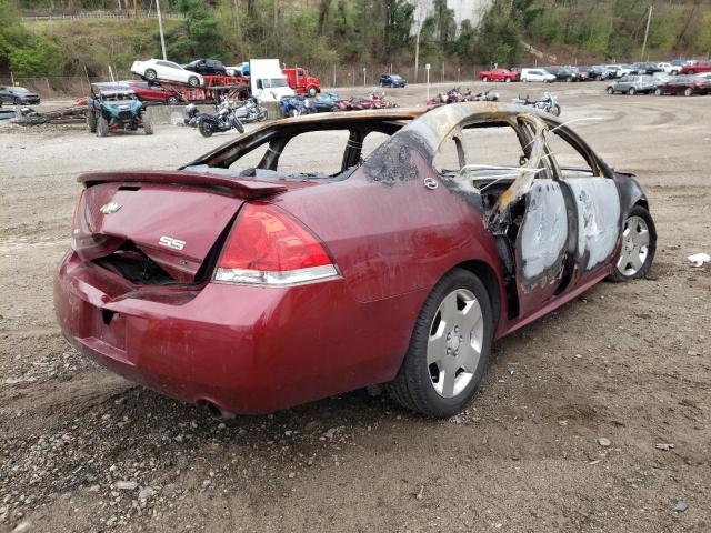 2G1WD57CX91159260 - 2009 CHEVROLET IMPALA SS BURGUNDY photo 3