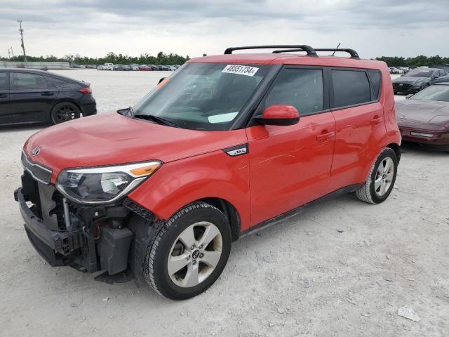 KNDJN2A28K7663506 - 2019 KIA SOUL RED photo 1