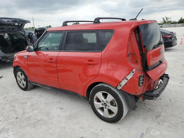 KNDJN2A28K7663506 - 2019 KIA SOUL RED photo 2