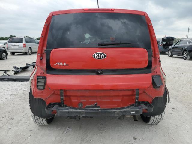 KNDJN2A28K7663506 - 2019 KIA SOUL RED photo 6